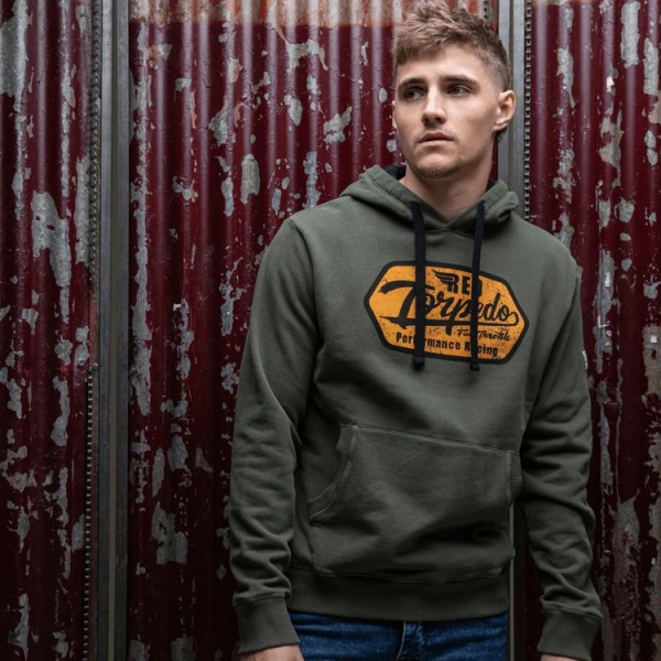 RED TORPEDO Red Torpedo Performance Racing Hoodie Racing Grn